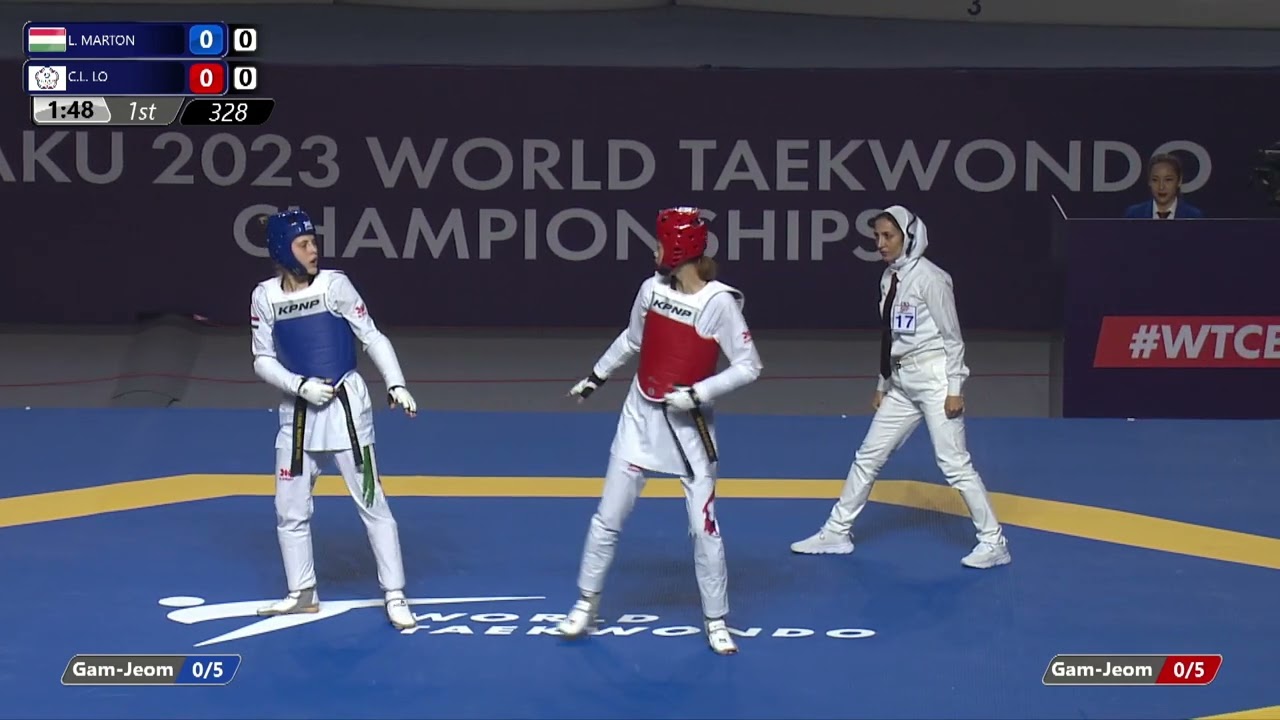 328 Final Women -57kg HUN MARTON L TPE LO C L
