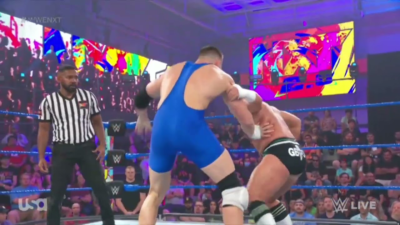 WWE NXT 2.0 DIAMOND MINE VS GALLUS 08/30/22 backdrop