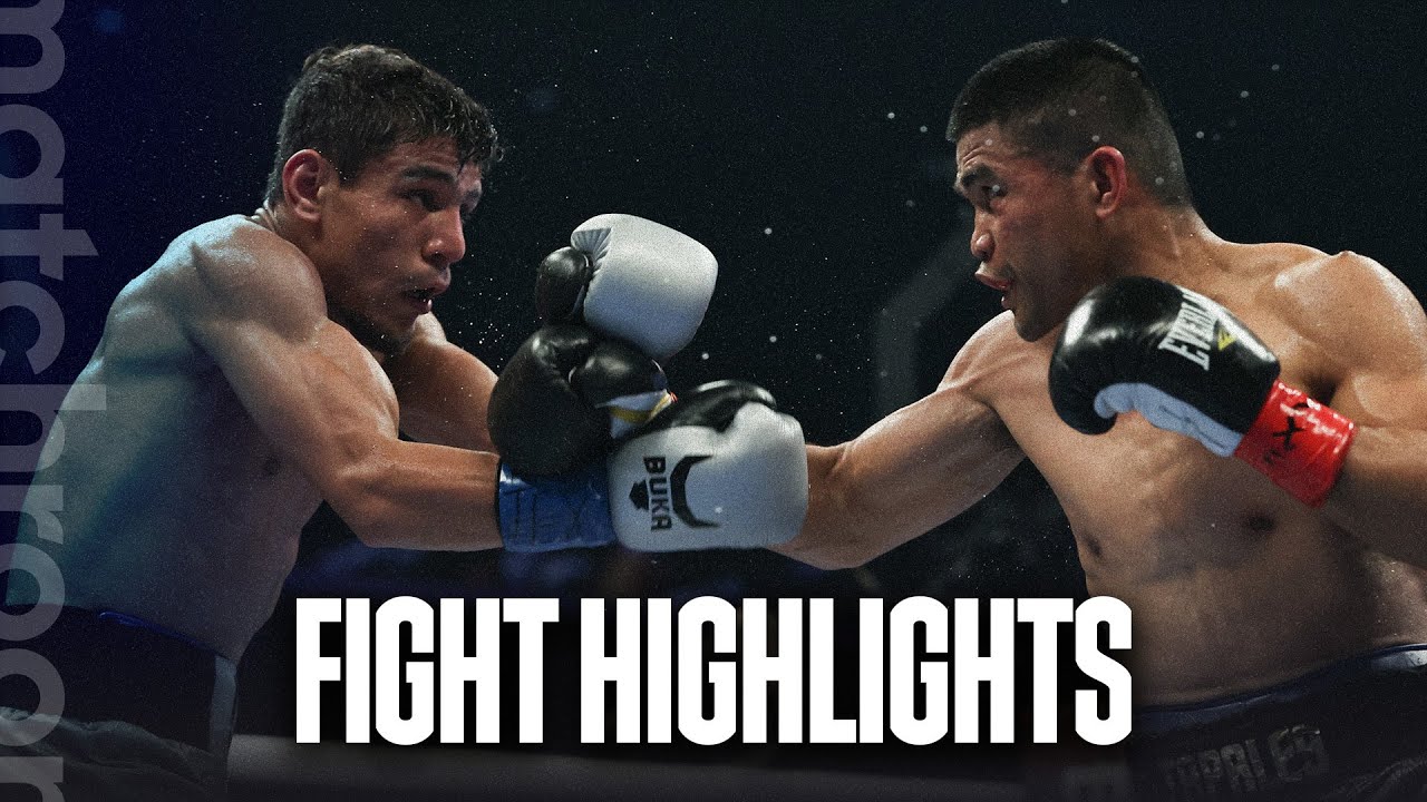 Murodjon Akhmadaliev vs Marlon Tapales | Highlights | Matchroom Boxing
