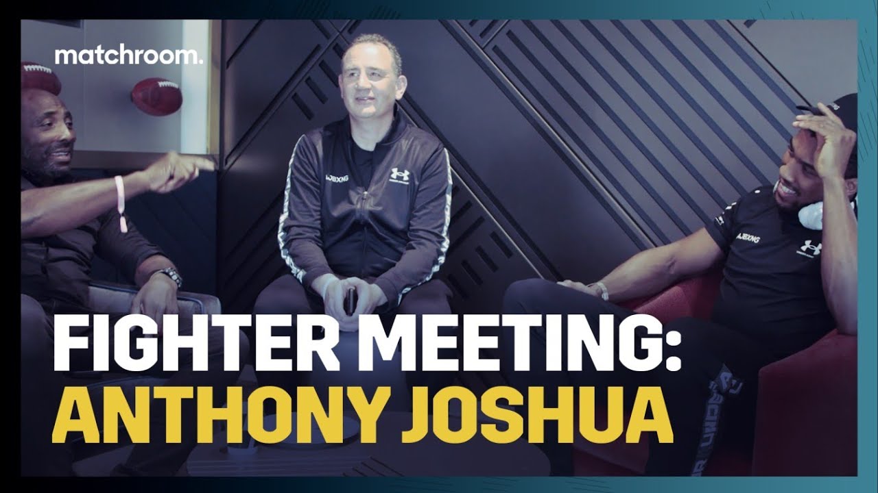 Exclusive: Anthony Joshua speaks to commentary team in Fighter Meeting