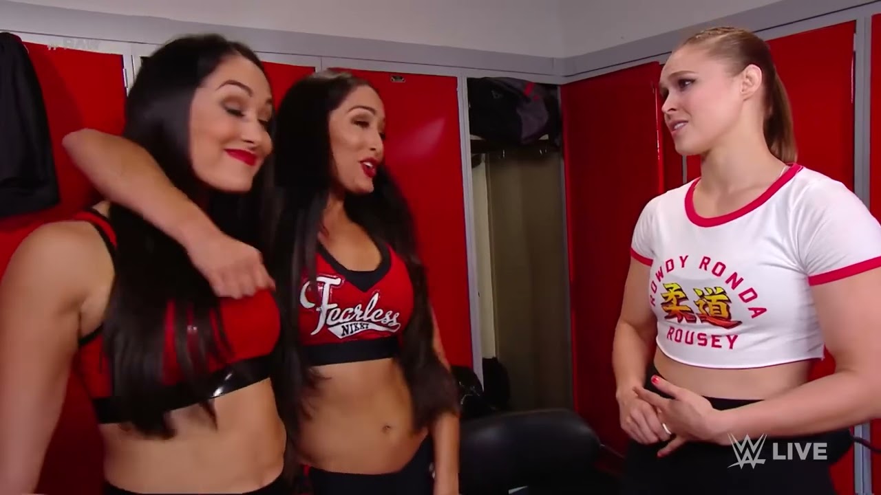 The Bella Twins have a heart-to-heart with Ronda Rousey: Raw, Sept. 3, 2018