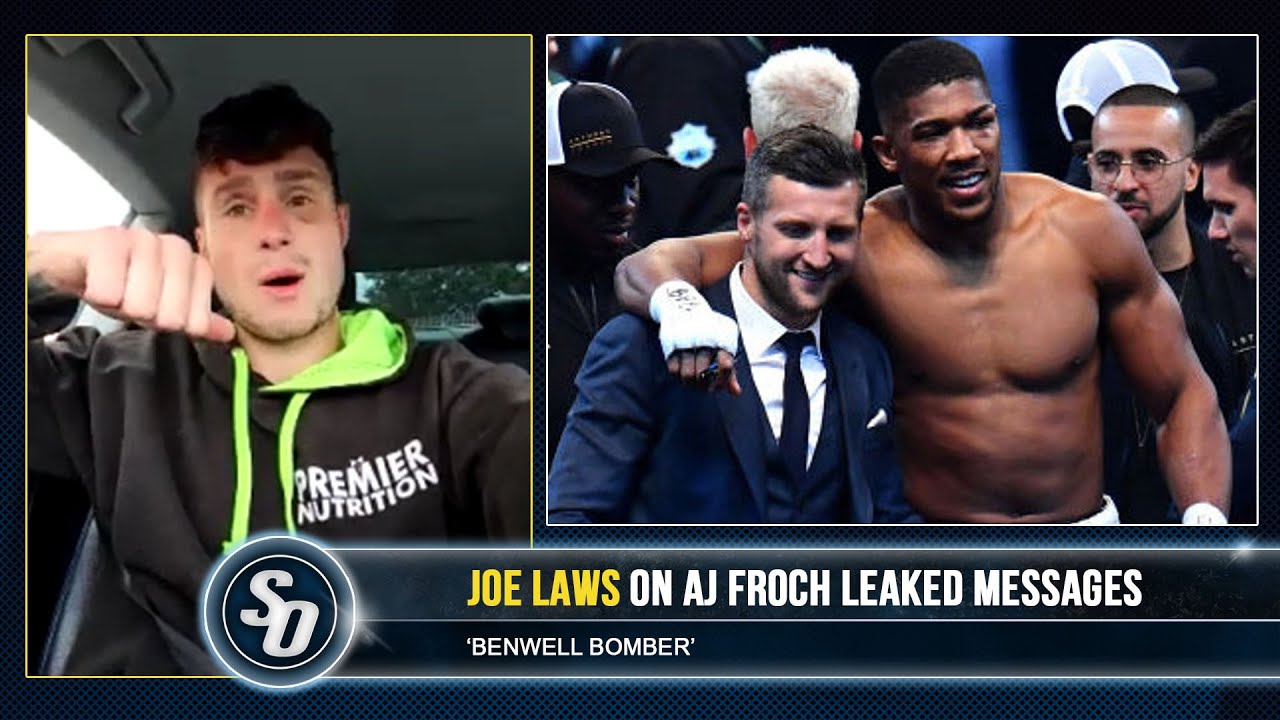 'JOSHUA VS FROCH BEEF SELLS F*****G TICKETS' - Joe Laws out for McKenna upset backdrop