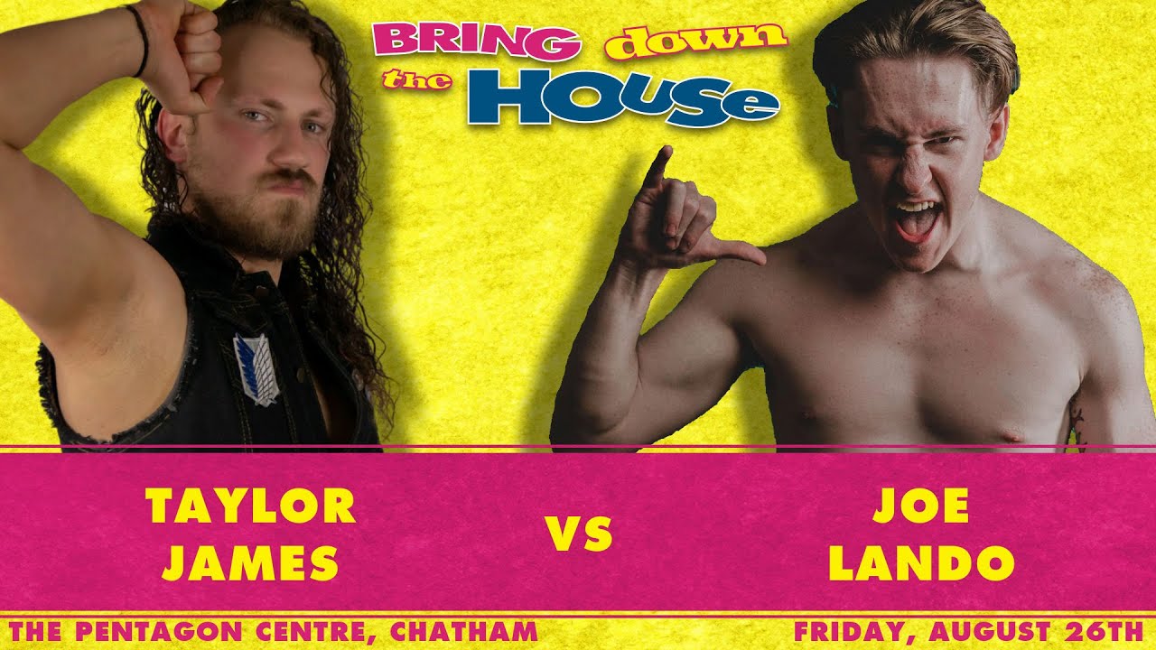 UKPW: FULL MATCH - Taylor James vs 'Just' Joe Lando background