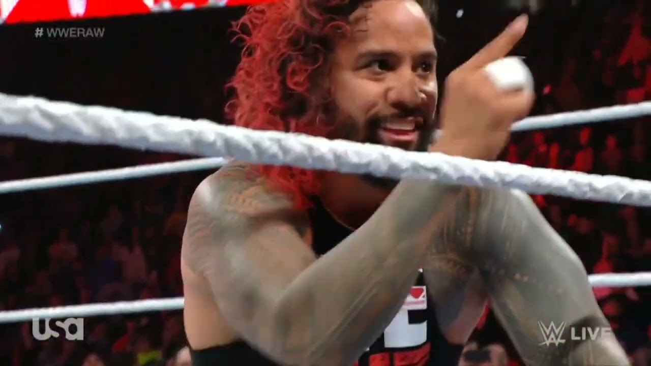 WWE RAW SAMI ZAYN VS JIMMY USO 03/06/23
