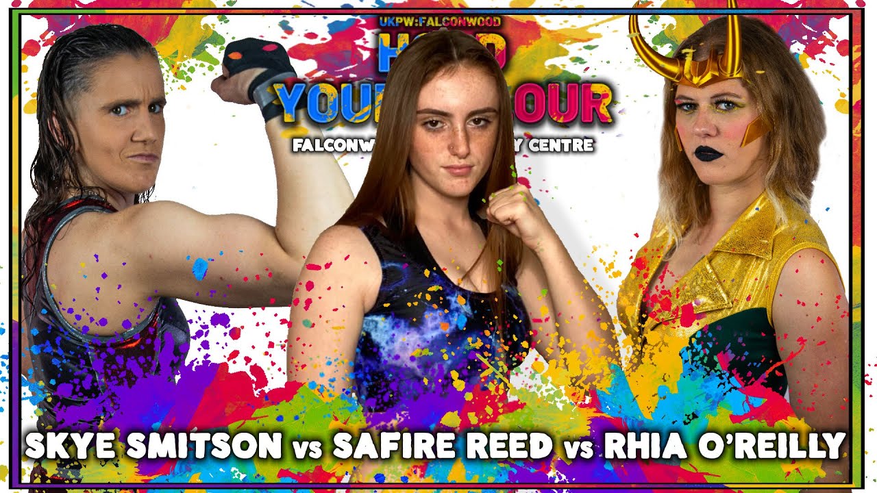 UKPW: FULL MATCH - Skye Smitson vs Rhia O'Reilly vs Safire Reed (TRIPLE THREAT MATCH)