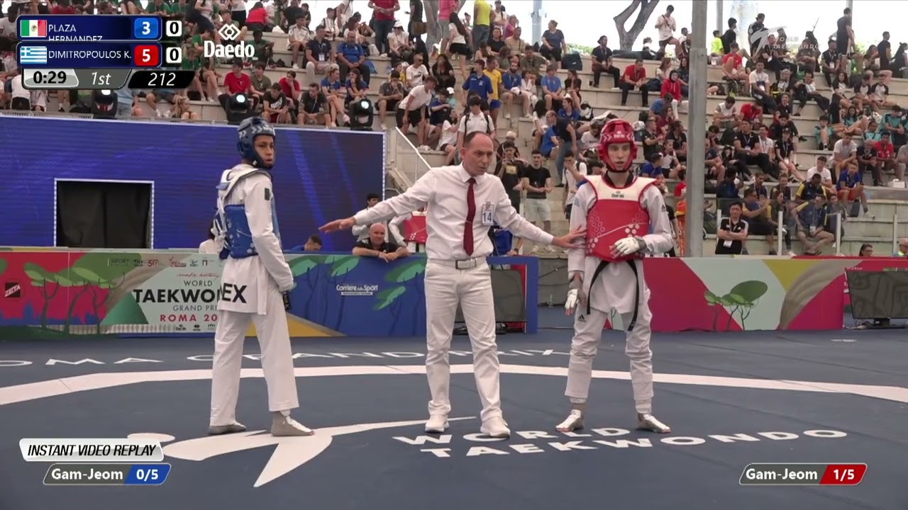 212 Round of 32 MEN M 58KG MEX PLAZA HERNANDEZ GRE DIMITROPOULOS K