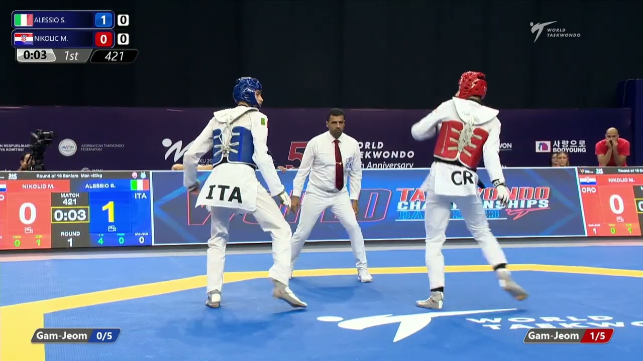 421 R16 Men 80kg ITA ALESSIO S CRO NIKOLIC M