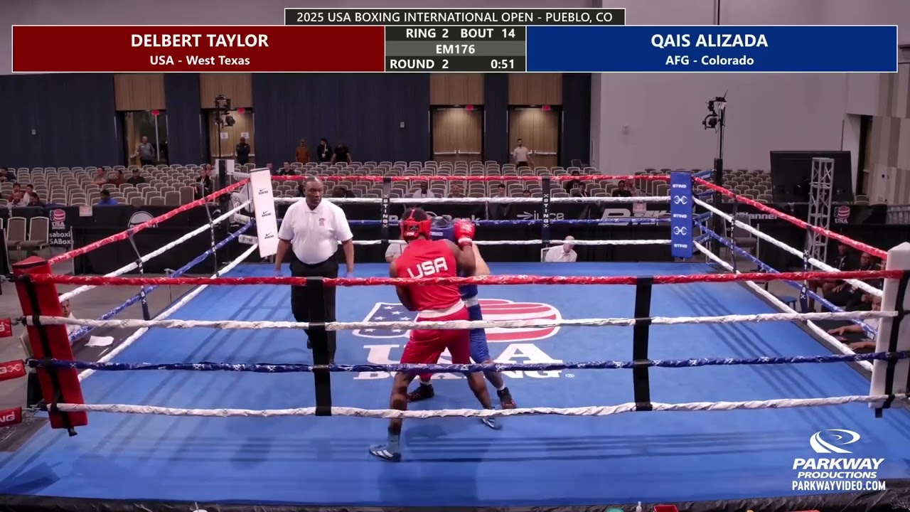 Qais Alizada (USA) vs. Delbert Taylor (USA) International Open 2025 SF's (80kg) backdrop