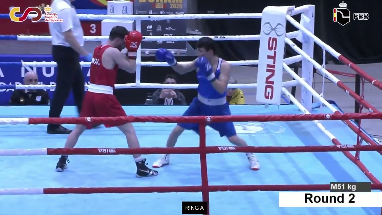 Scott Richards (WAL) vs. Kairat Ernur (KAZ) Boxam Tournament 2025 (51kg)