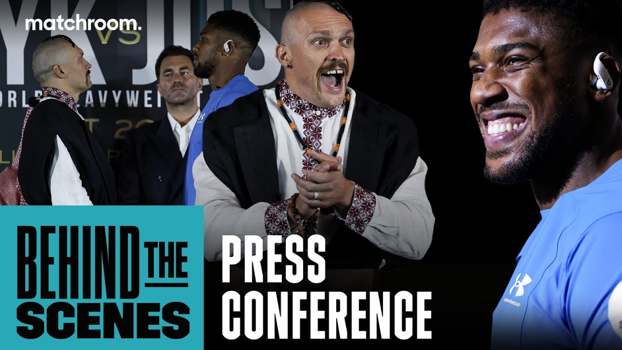 Fight Week, Ep2: Usyk vs Joshua 2 - Press Conference (Behind The Scenes)