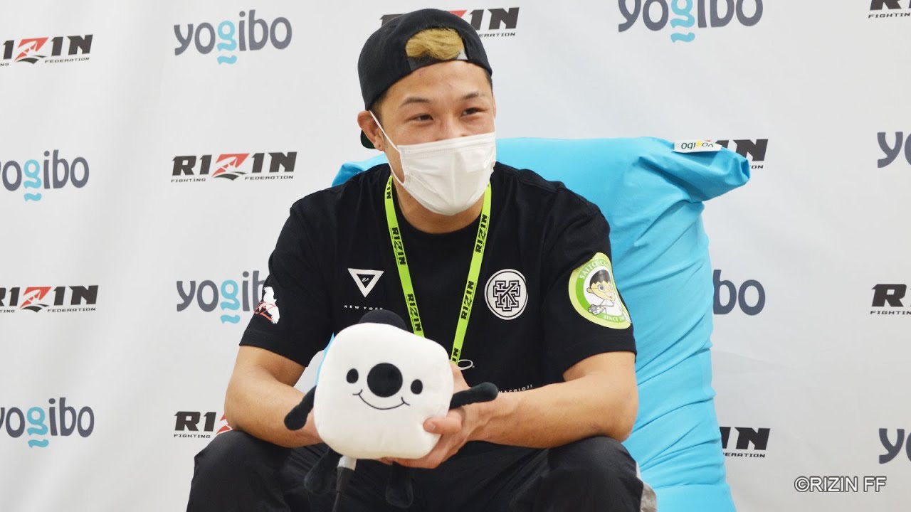 Yogibo presents RIZIN 27 徳留一樹 試合後インタビュー