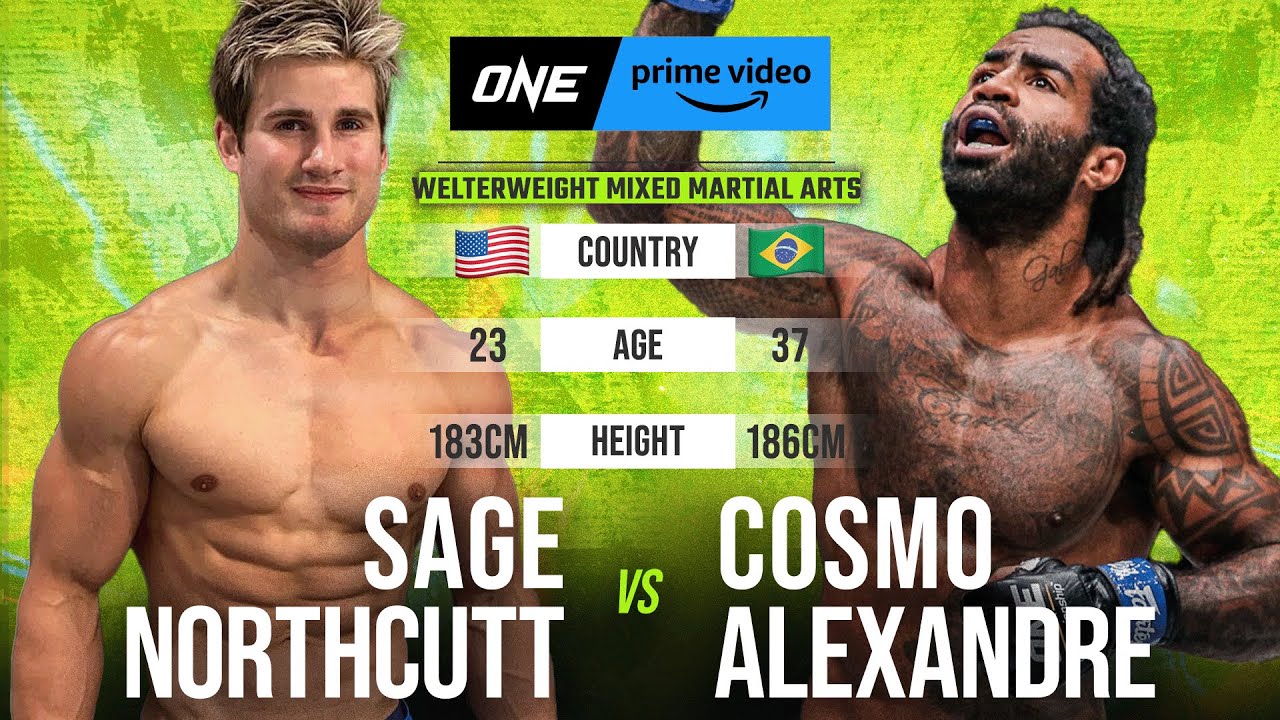 ONE-PUNCH KNOCKOUT 👊 Sage Northcutt vs. Cosmo Alexandre Was BRUTAL background