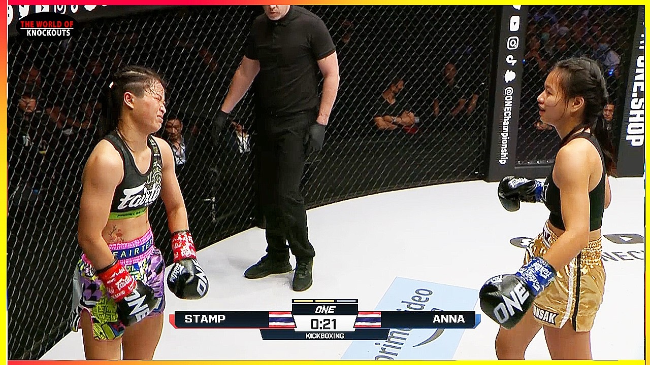 Stamp Fairtex (Thailand) vs Supergirl Jaroonsak (Thailand) - MUAY THAI HD