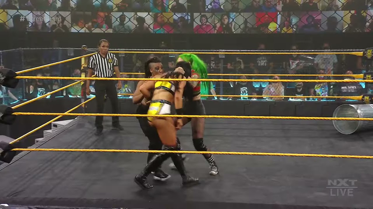 The Way vs. Moon & Blackheart - NXT Women’s Tag Team Titles Street Fight Match: WWE NXT, May 4, 2021