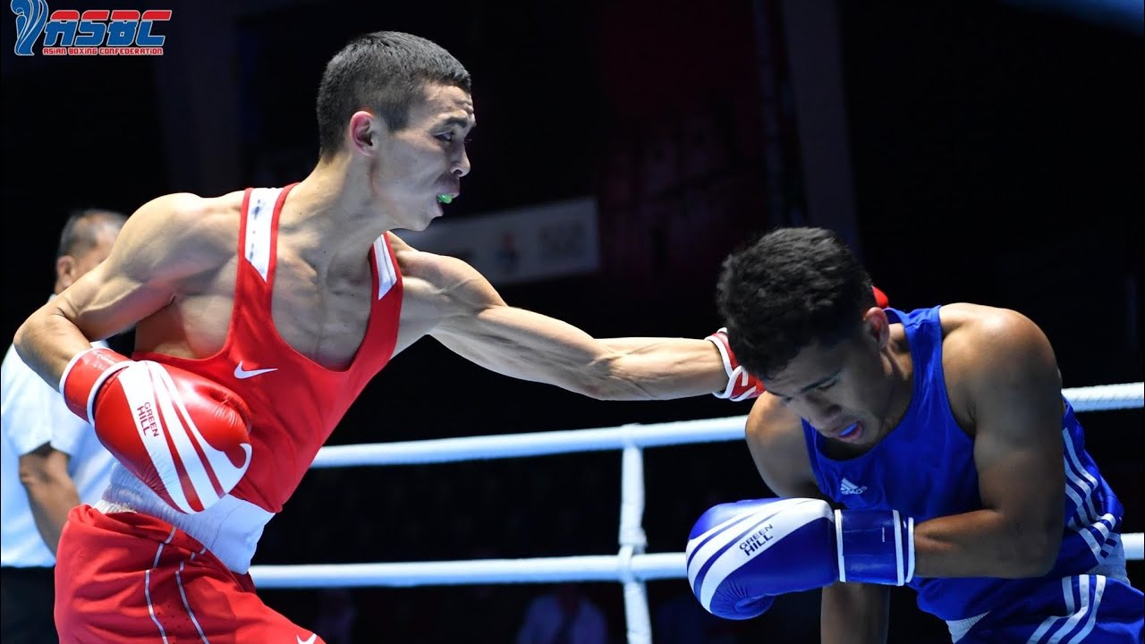 Saken Bibossinov (KAZ) vs. Abdul Qaiyum Ariffin (MAS) Asian Championships 2022 QF's (51kg)
