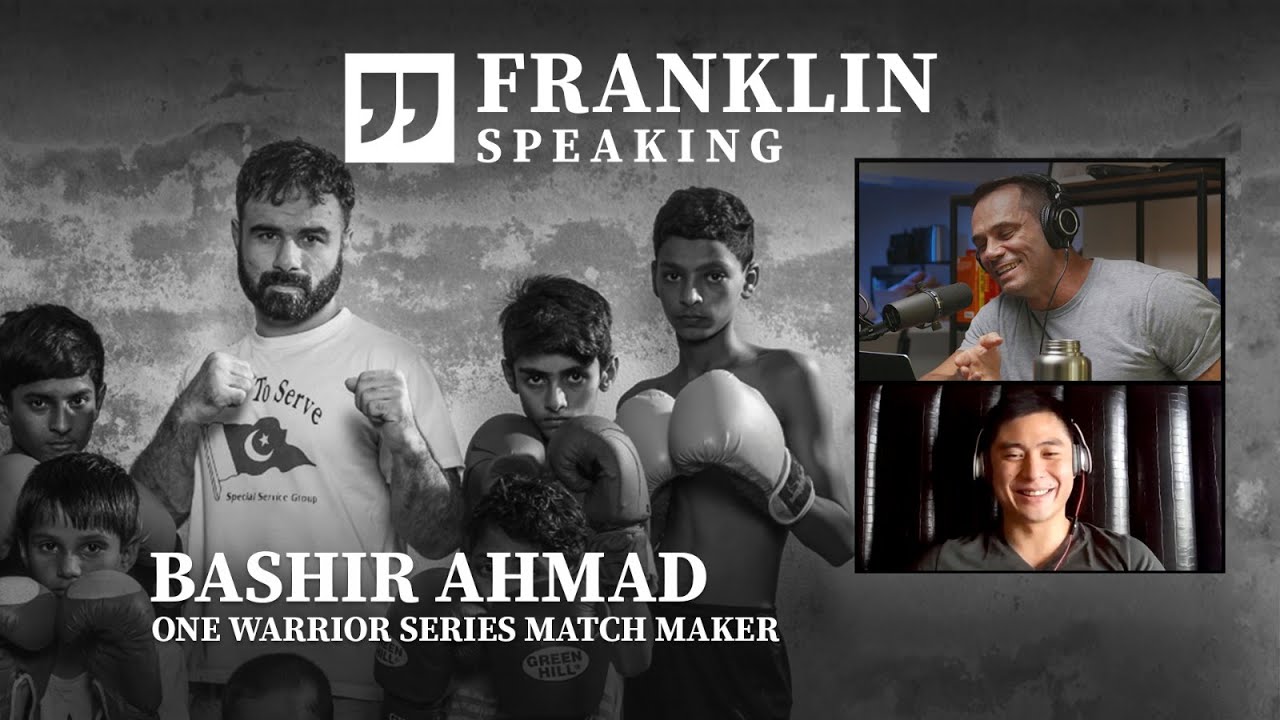 "The Godfather Of Pakistani MMA" Tells All | Franklin Speaking background