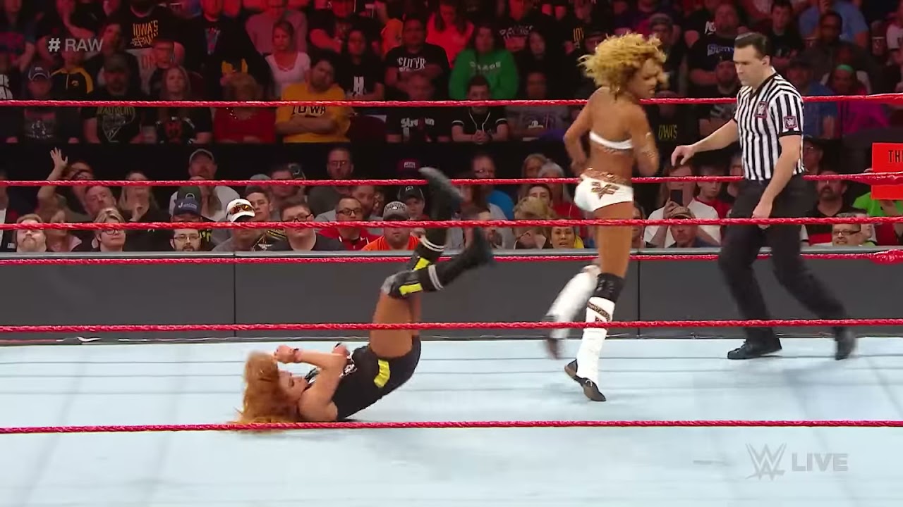 Becky Lynch vs. Alicia Fox: Raw, April 22, 2019