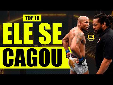 TOP 10 CENAS MAIS INUSITADAS JÁ VISTAS NO OCTÓGONO DO UFC