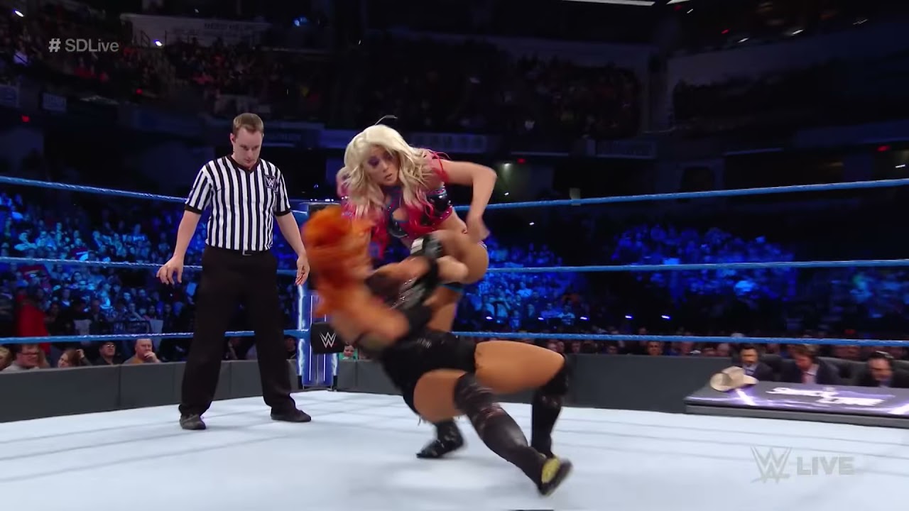 Mickie James & Alexa Bliss vs. Natalya & Becky Lynch: SmackDown LIVE, March 07, 2017