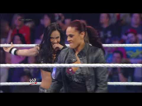 AJ Lee vs. Cameron: SmackDown, January 24, 2014 background