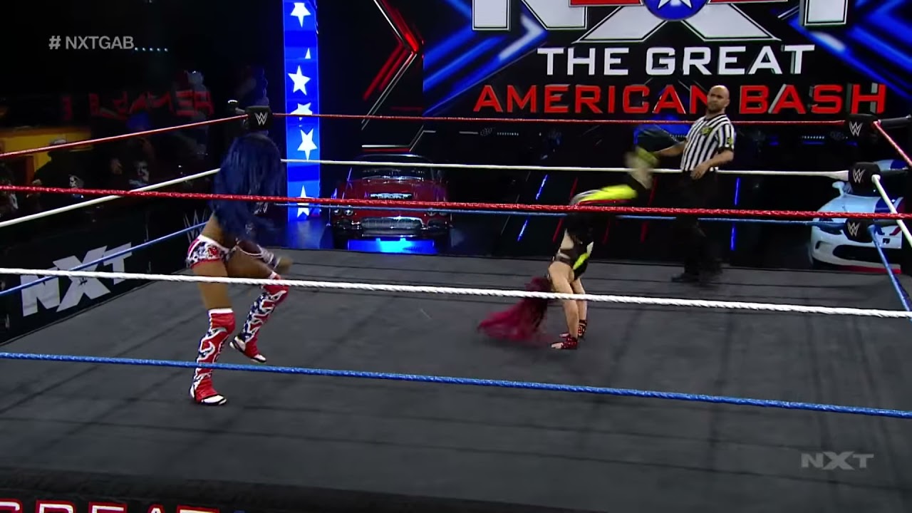Io Shirai vs. Sasha Banks – Non-Championship Match: NXT Great American Bash, July 01, 2020