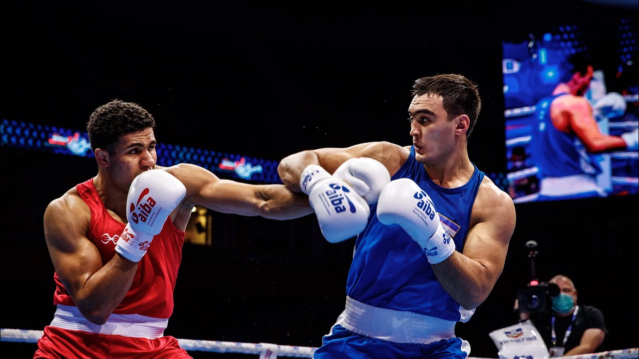 Lazizbek Mullojonov (UZB) vs. Delicious Orie (ENG) AIBA World Boxing Championships 2021 (92+kg)