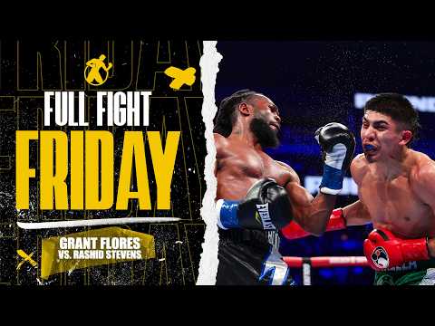 Full Fight | Grant Flores vs. Rashid Stevens | Grant’s toughest challenge of his career 🔥🥊