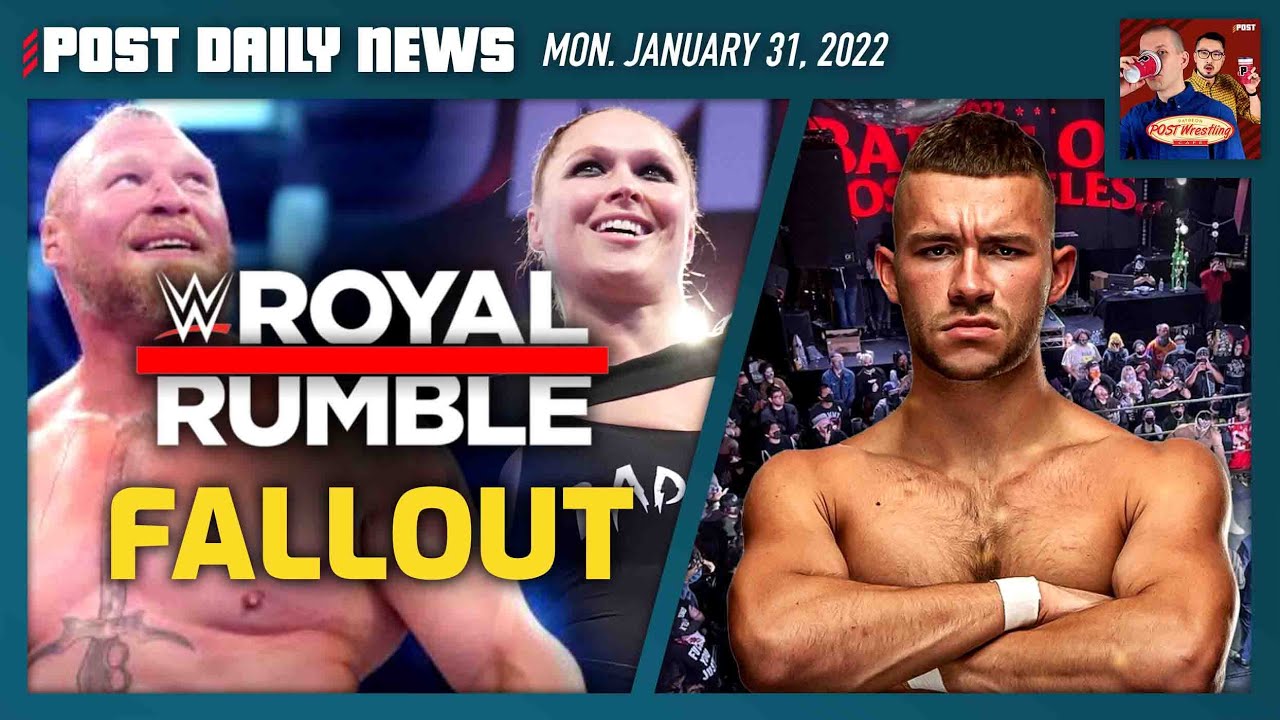 WWE Royal Rumble Fallout, PWG BOLA | POST News 1/31 background