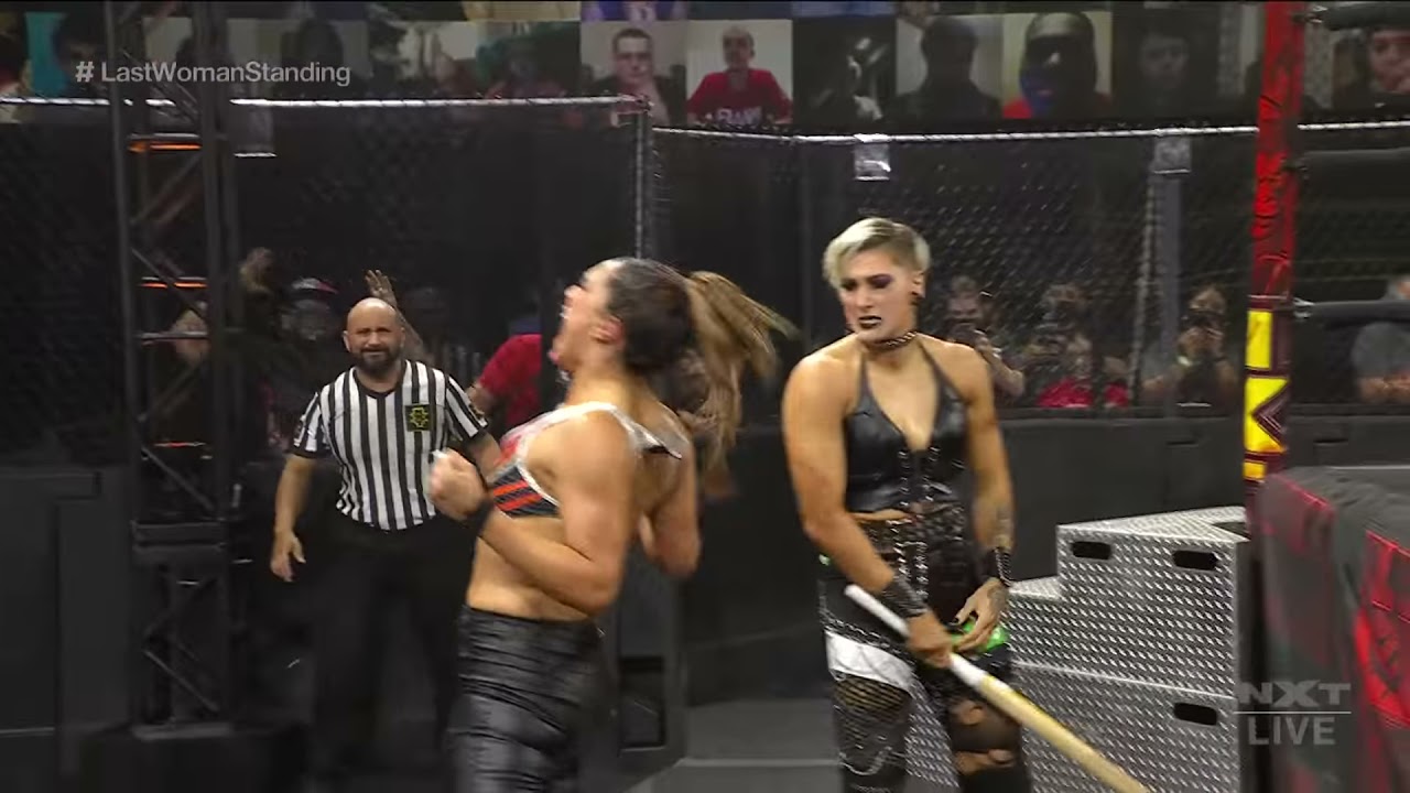 Raquel González vs. Rhea Ripley – Last Woman Standing Match: NXT New Year’s Evil, January 06, 2021