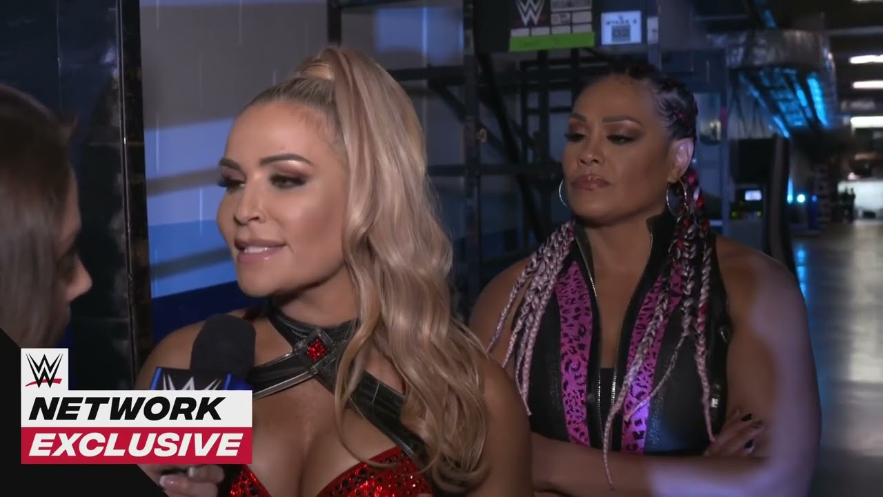 Tamina and Natalya send a message of strength: SmackDown Exclusive. March 05, 2021 background