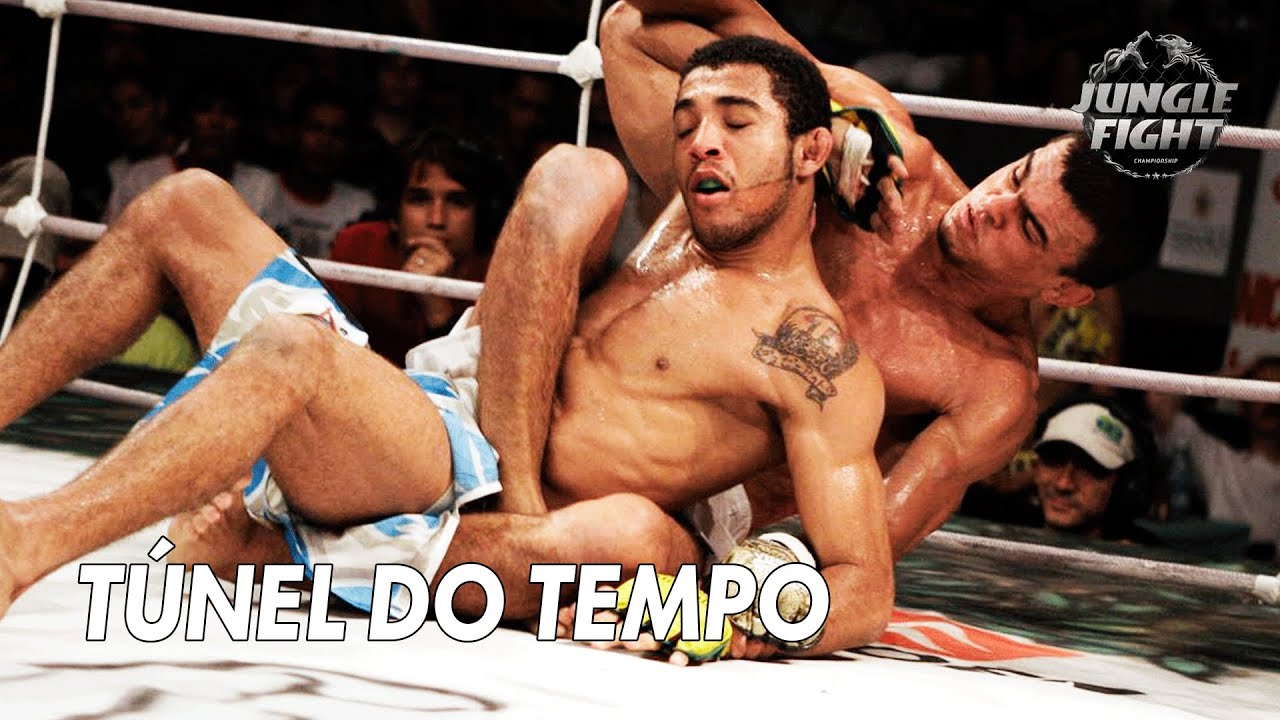 José Aldo x Luciano Azevedo | Túnel do Tempo | Jungle Fight 005 background