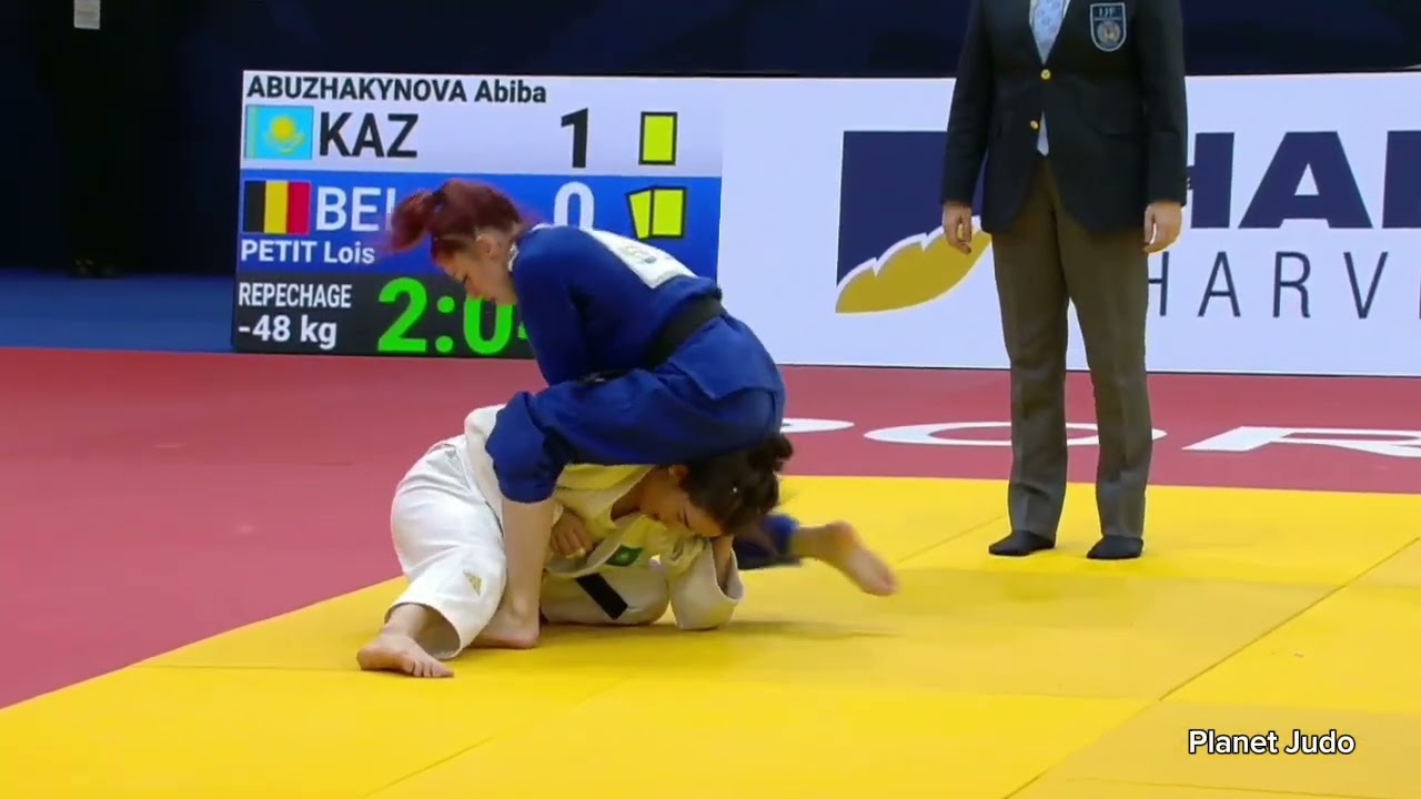 Abiba ABUZHAKYNOVA 🇰🇿 🆚️ Lois PETIT 🇧🇪 | утешительная схватка/-48кг | Гран При Португалия 2024