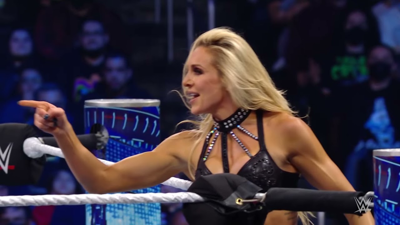 Toni Storm vs. Charlotte Flair - Championship Contender's Match: SmackDown, Dec. 10, 2021 background