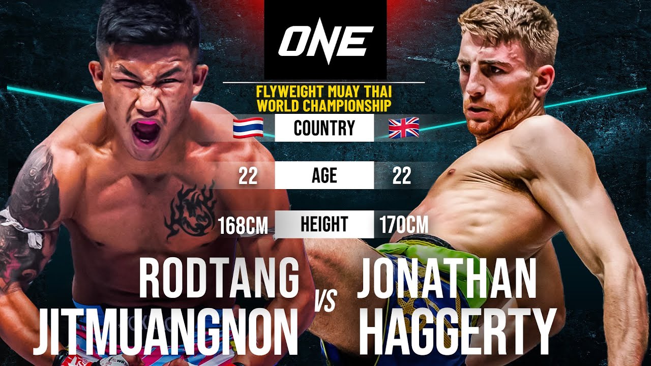 Rodtang Jitmuangnon vs. Jonathan Haggerty II | Full Fight background