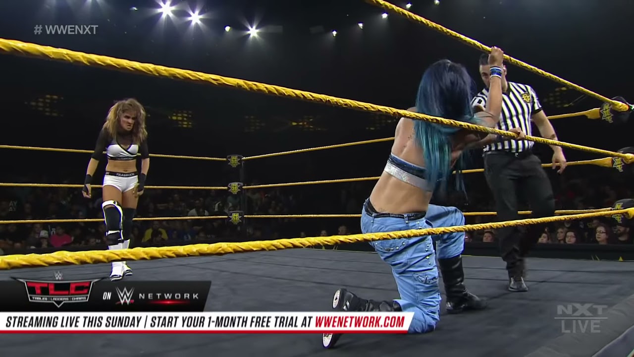 Dakota Kai vs. Mia Yim: NXT, Dec. 11, 2019 background
