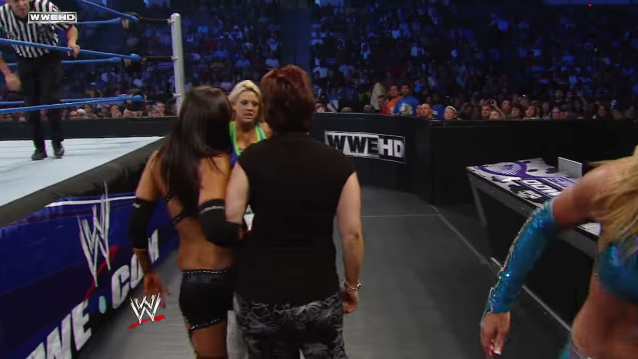 Lay-Cool vs. Tiffany & Kelly Kelly: SmackDown, May 7, 2010 background