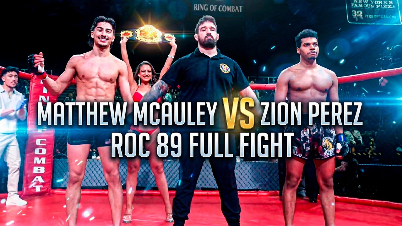 Lou Neglia's Ring of Combat 89: Matthew McAuley vs Zion Perez