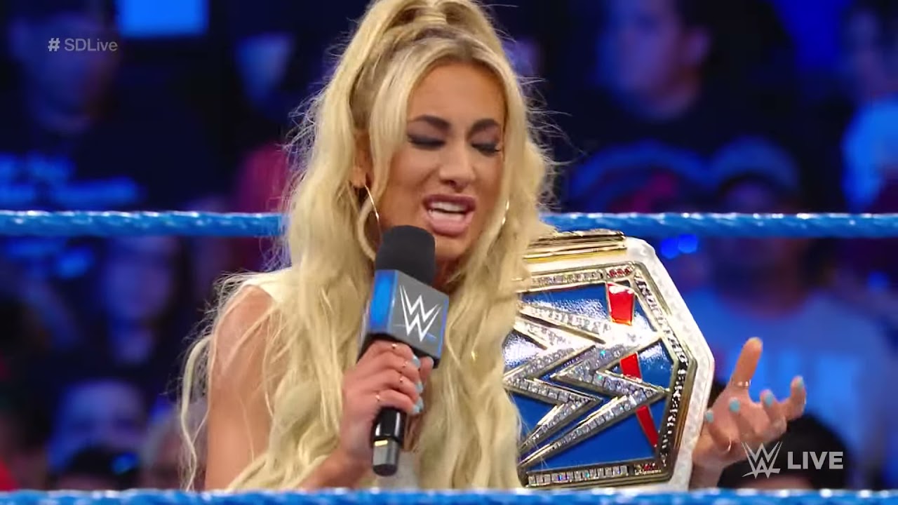 Carmella "unmasks" Asuka: SmackDown LIVE, June 05, 2018
