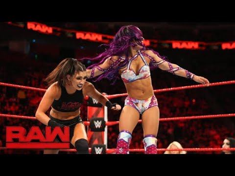 Sasha Banks vs. Sonya Deville: Raw, March 12, 2018 background