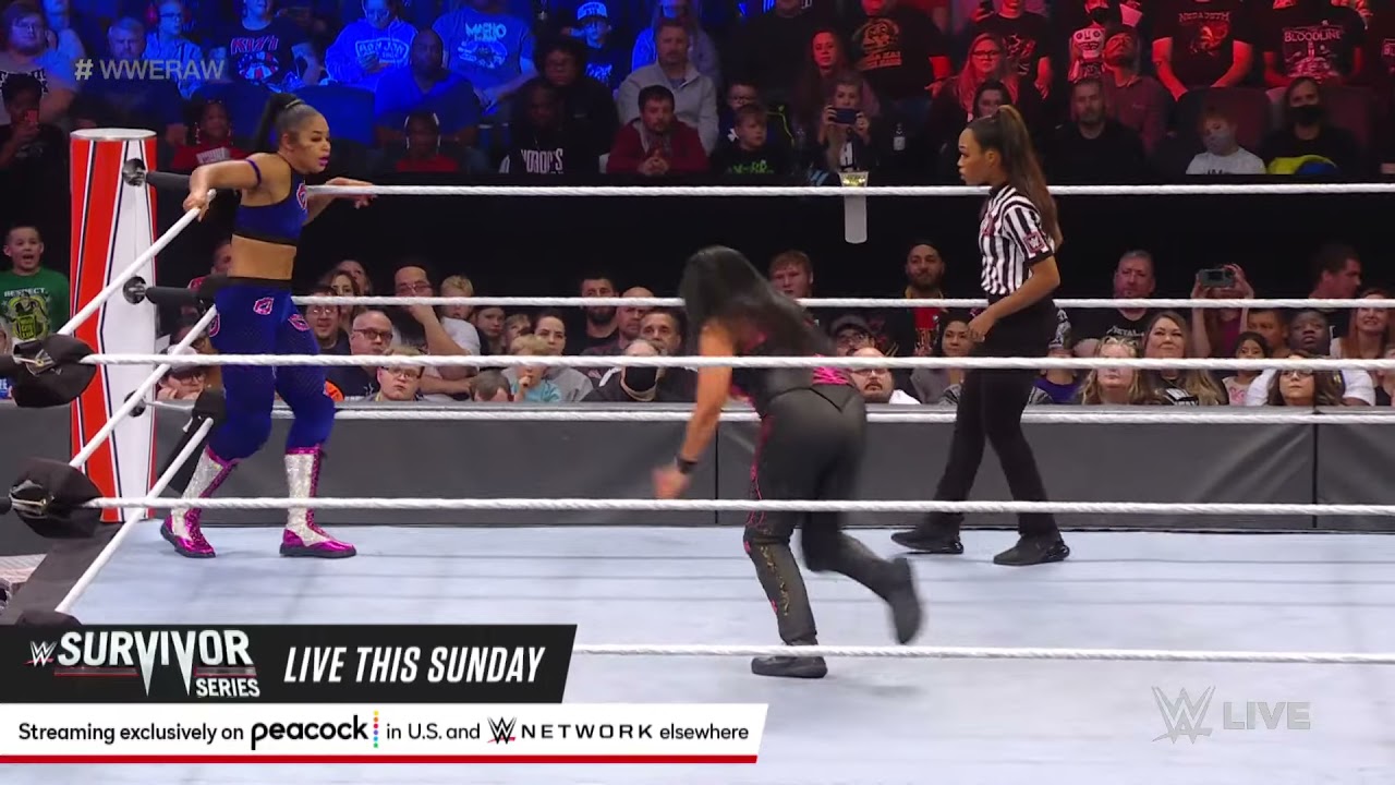 Bianca Belair vs. Tamina: Raw, November 15, 2021