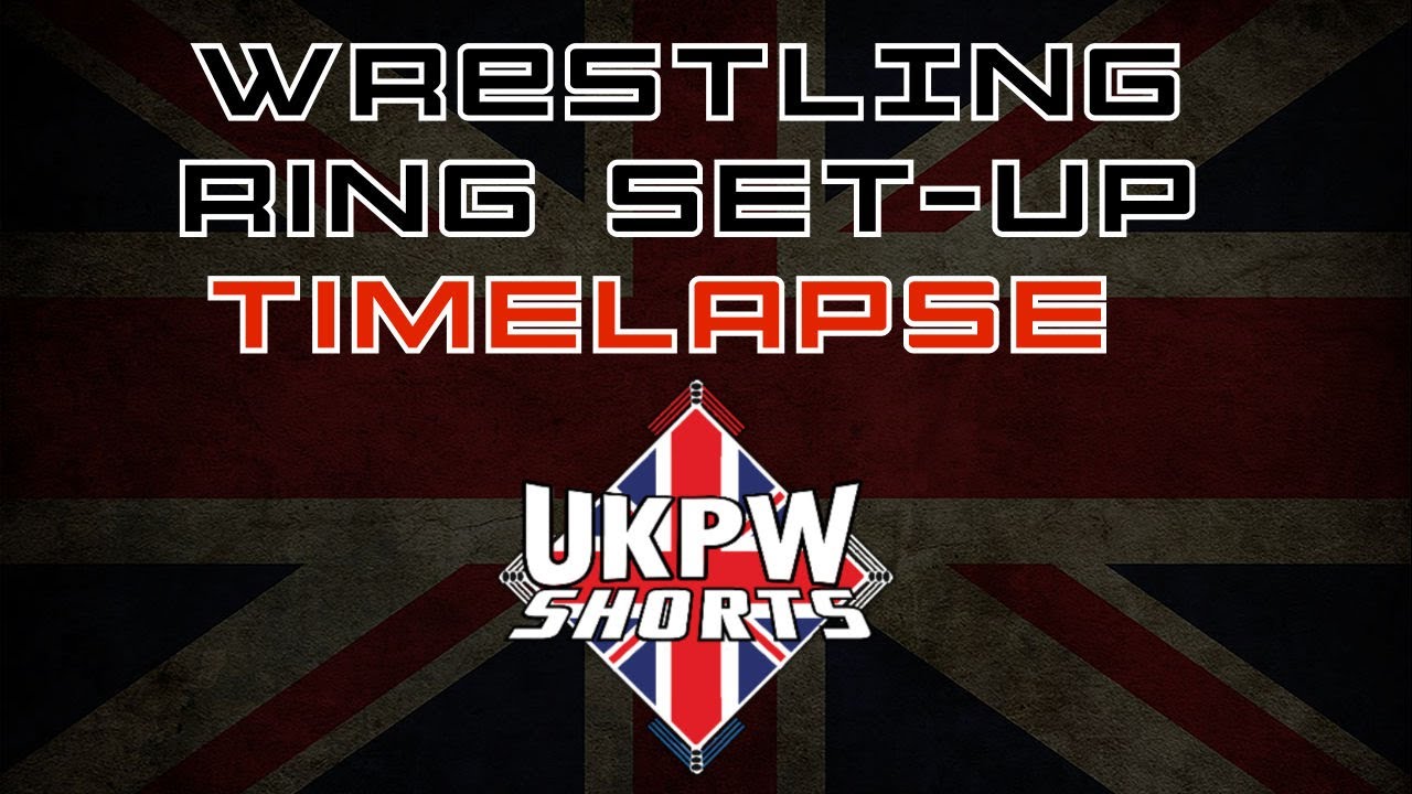 Wrestling Ring Set-Up Time-lapse