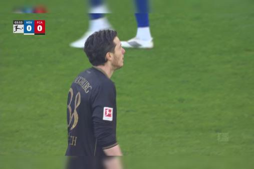 [Highlights] Wrong foot! Gregoritsch's curled shot sails over the crossbar