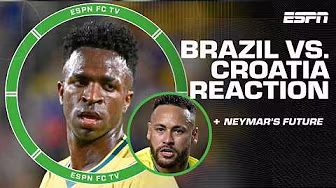 FULL REACTION to Brazil vs. Croatia: Neymar’s possible inclusion sparks an ESPN FC debate!