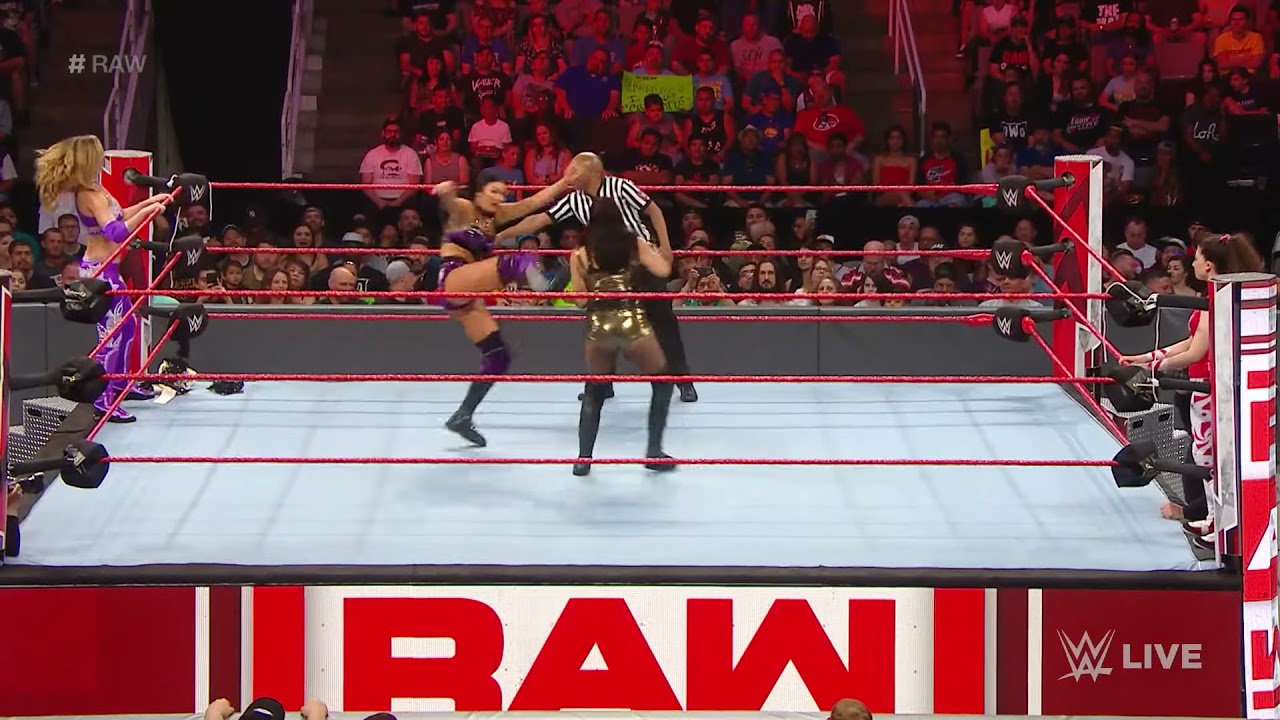 The IIconics vs. Aleyah Mia & Lisa Lace: Raw, June 10, 2019 background