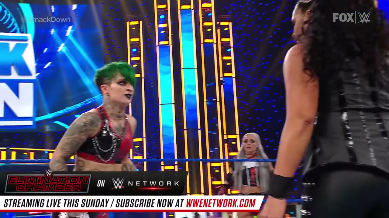 Tamina & Natalya vs. The Riott Squad: SmackDown, Feb. 19, 2021 background
