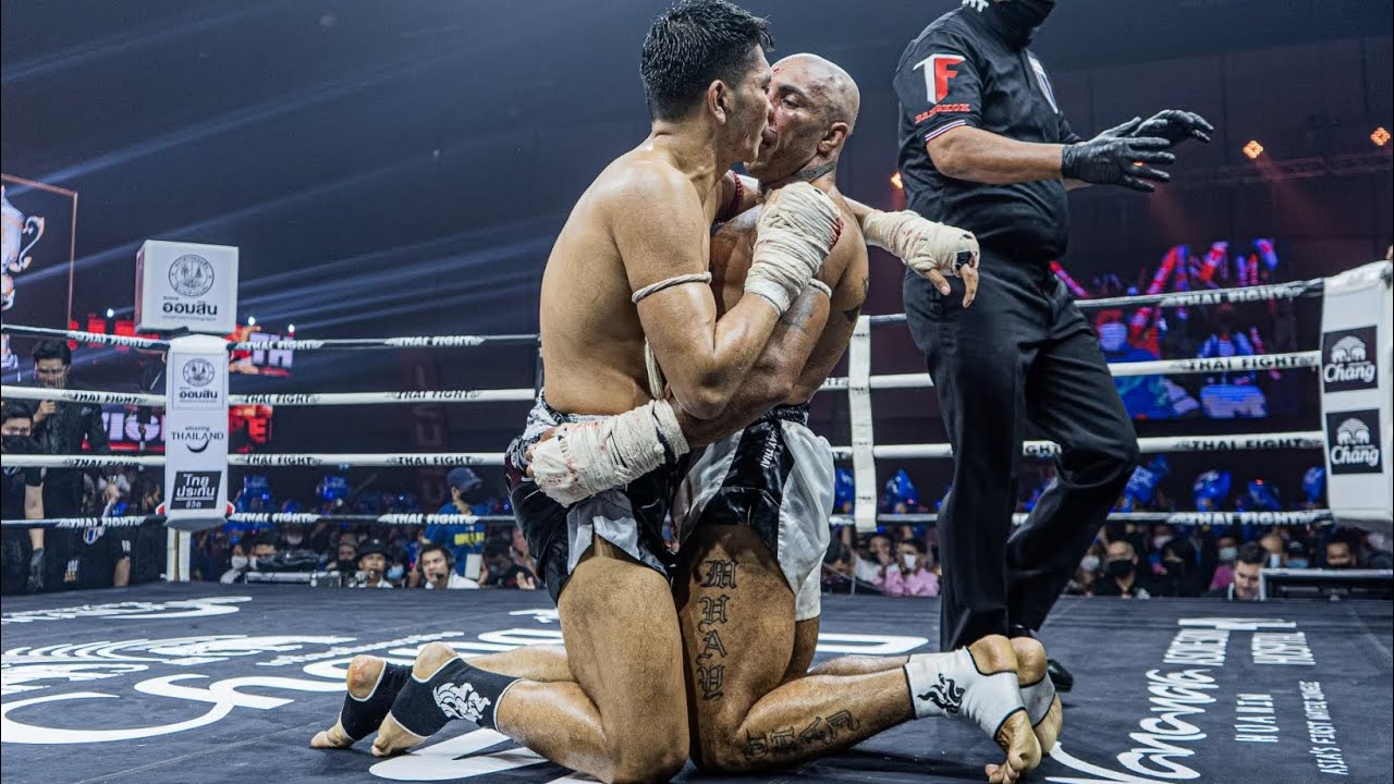 คมพิฆาตดวลเดือดนักมวยยักษ์จากบราซิล คมพิฆาต ส.ตะวันรุ่ง Kompikart Sor.tawanrun vs Thiago Teixeira background