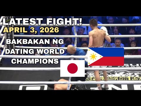 LATEST FIGHT! April 3, 2026 l Grabe ang salpukan puro former champion