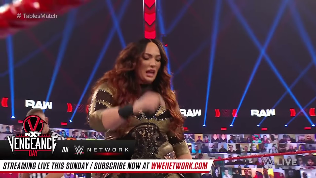 Lana vs. Nia Jax – Tables Match: Raw, February 08, 2021