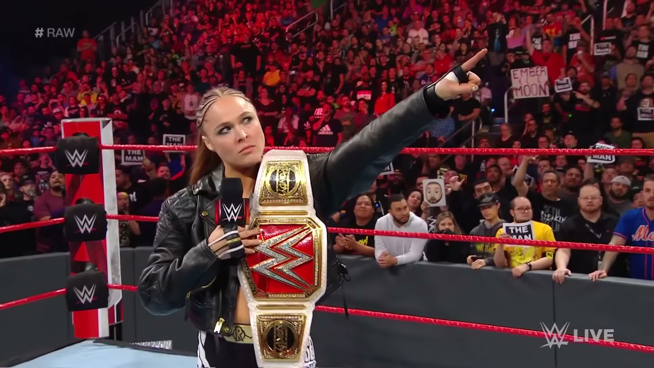 Bayley answers Ronda Rousey's Raw Women's Championship Open Challenge: Raw, January 28, 2019