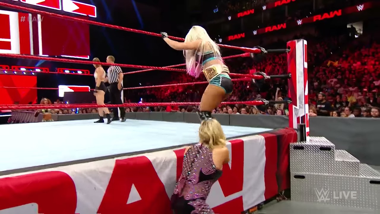 Ronda Rousey vs. Alicia Fox: Raw, August 06, 2018 background